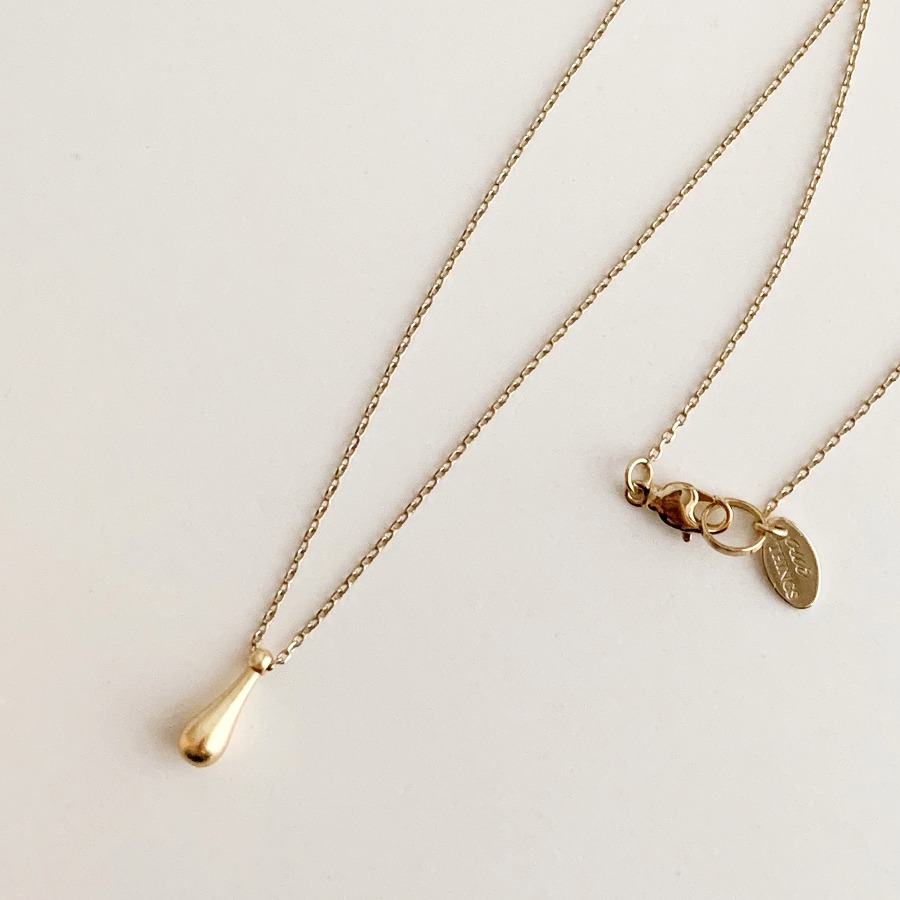 WATERDROP GOLD NECKLACE